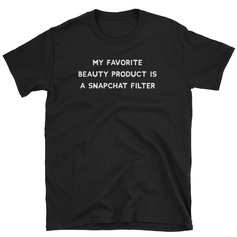 'My Favorite Beauty Product' Tumblr T-Shirt